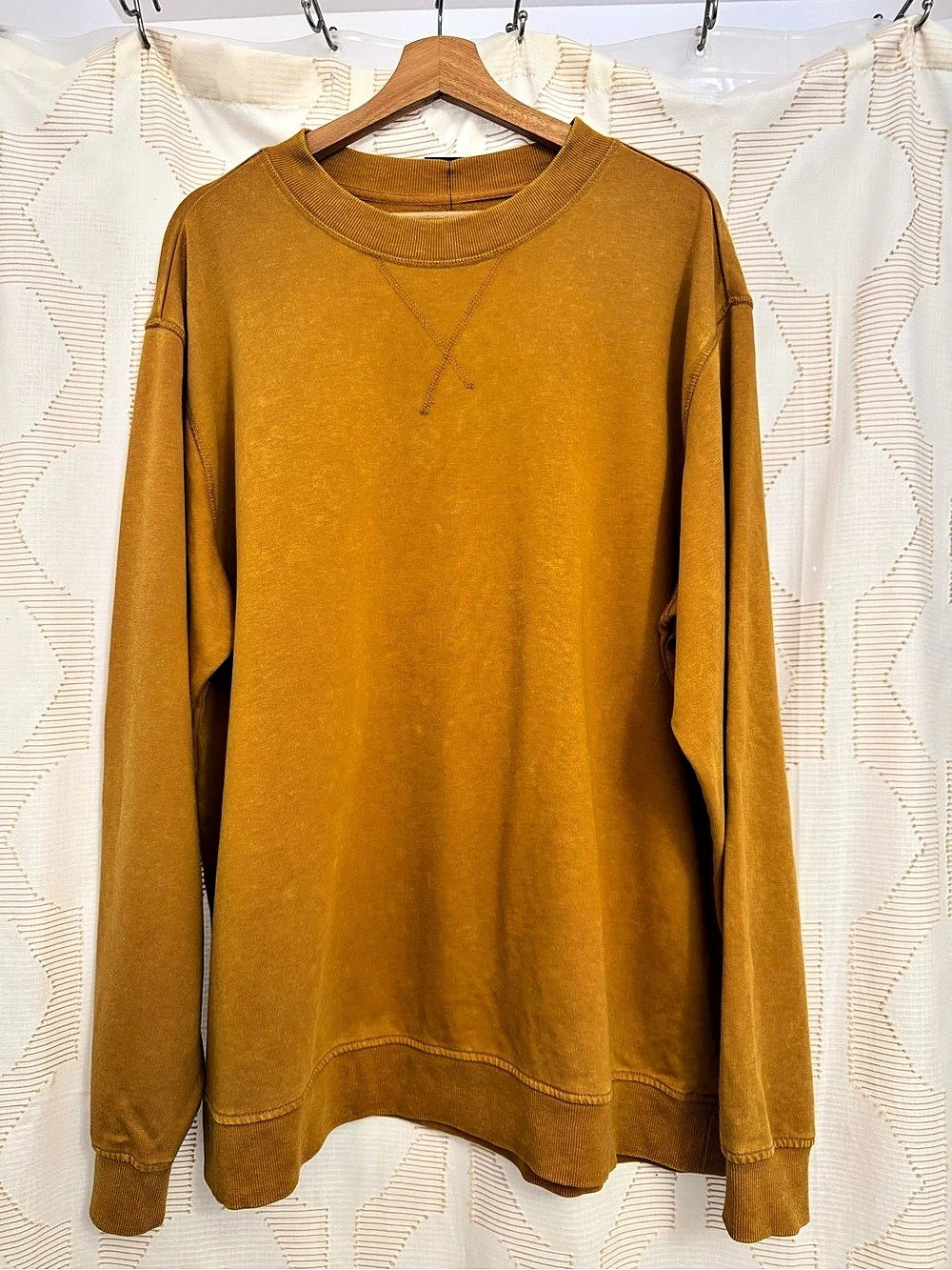 Original Use Men's Crewneck Sweatshirt Brown XXL